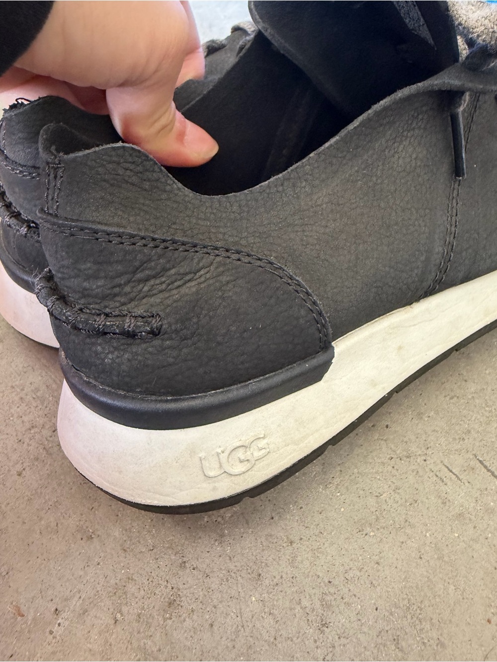 UGG Women's Black Slip-On Knit Sneakers - Picture 5 of 6